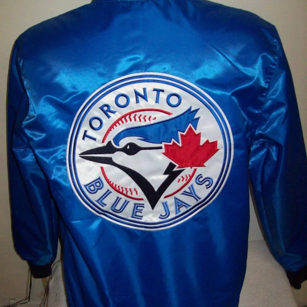 TORONTO BLUE JAYS Starter Full Zip Spring / Fall Jacket 2X - Picture 5 of 11